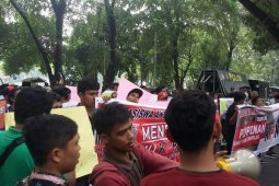 Mahasiswa Anti Korupsi dukung pimpinan KPK terpilih