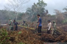 Dua hektare lahan gambut di Aceh Barat  terbakar