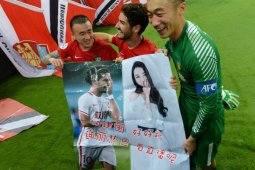 Kiper China ditendang dari timnas karena mabuk