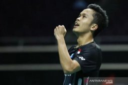 Anthony Ginting sukses kalahkan Momota untuk ke semi final French Open