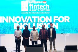 Menko Perekonomian buka Indonesia Fintech Summit and Expo