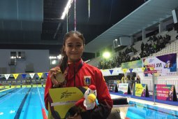 Perenang Kania Ratih pecahkan rekornas 50m gaya bebas putri