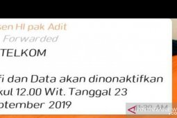 Telkom Papua: Masyarakat jangan percaya berita bohong soal pemblokiran internet