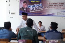 Puluhan kepala desa Kecamatan BAT dan Limpasu nyatakan dukung Haji Zanie