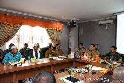 Forkopimda Tapanuli Selatan Rakor antisipasi Karhutla