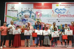 855 anak ikut lomba mewarnai Faber Castel
