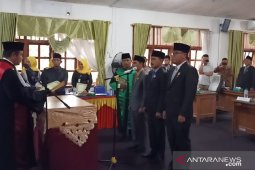 Tiga pimpinan DPRD Mukomuko resmi dilantik