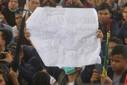 Ribuan mahasiswa tuntut pemerintah sekarang serius tangani Karhutla