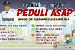 Delapan trik lindungi diri dari dampak asap karhutla