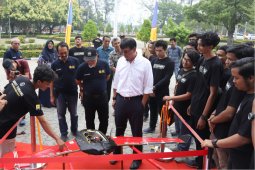 Mahasiswa Unsyiah ciptakan robot  terbang