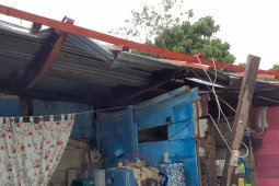 Pemkab Bangka Barat data kerugian korban angin kencang