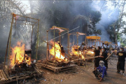 Ngaben massal di Bayad, Tegallalang