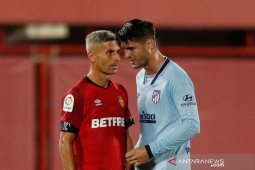 Atletico kembali ke jalur kemenangan, Morata jadi tumbal