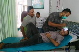 Seorang anggota DPRK Aceh Barat terluka terkena lemparan