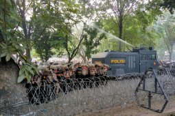 Demo di DPRD Sumut kembali ricuh
