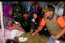 Korban gempa Ambon