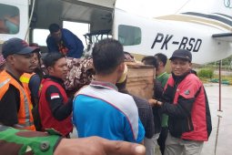 Dua jenazah korban penembakan di Ilaga diterbangkan ke Timika