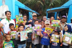 Dua unit mobil perpustakaan keliling meriahkan lomba Bendandang