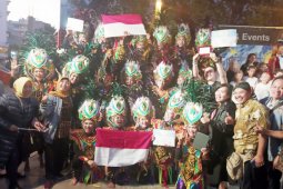 Duta kesenian Boyolali kumandangkan Indonesia Raya di Spanyol