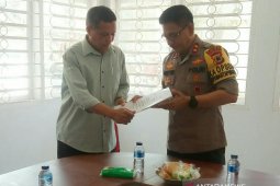 Kapolda Sulsel kunjungi wartawan ANTARA korban kekerasan polisi