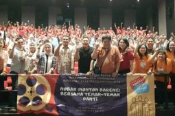 Dandim Depok nobar film The Lion King bersama anak Yatim asal Papua