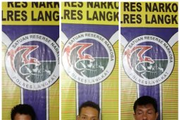 Polres Langkat tangkap tiga pemilik sabu sabu
