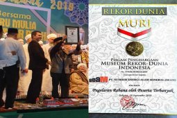 Pagelaran Rebana pecahkan rekor MURI