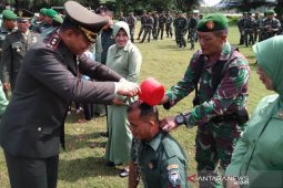 11 prajurit Kodim Aceh Jaya naik pangkat