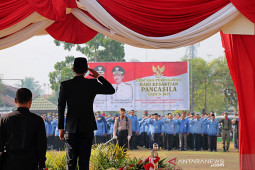 Wabup inspektur upacara hari kesaktian Pancasila