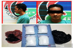 Satresnarkoba Banjarmasin sergap buruh serabutan hendak transaksi sabu 400 gram lebih