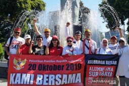 Alumni SMA Surabaya Bersatu aksi simpatik kecam tindakan anarkis