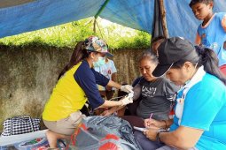 Pengungsi pascagempa Ambon sebanyak 95.256 jiwa