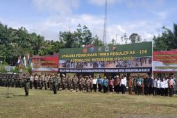 TMMD jadi guru SD perbatasan Indonesia - Malaysia
