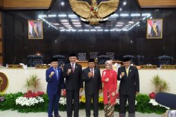 Lima pimpinan DPRD Jabar resmi ditetapkan