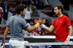 Maju sampai perempat final, Murray senang dengan kemajuannya pascaoperasi