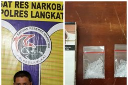 Polres Langkat ciduk Keong yang bawa sabu-sabu
