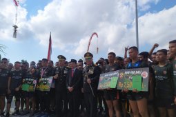 HUT TNI, Pangdam Udayana sambut Serka Astawa yang berlari 374 km keliling Bali