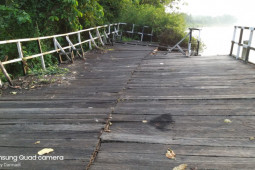Dermaga "Rang Kayo Hitam" Muarabulian potensi emas wisata Batanghari