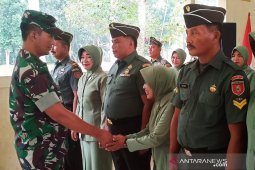 18 Anggota Kodim 1002/Barabai naik pangkat