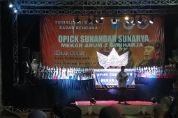 Pemkab dan BNPB gelar sosialisasi budaya sadar bencana lewat wayang golek