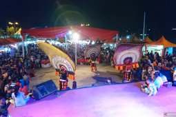 Kesenian Reog ramaikan Metro Jong Festival