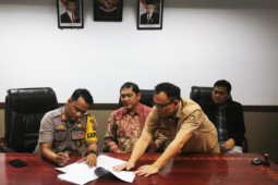 Bupati Karo tandatangani NPHD