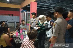 Polres Bangka Barat tahan belasan wanita pekerja malam