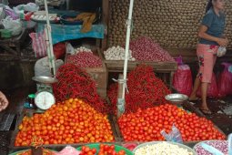 Stok cabai rawit di pasar tradisional Ambon menipis