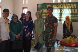 Bupati HST Canangkan Bhaksos TNI KB Kes