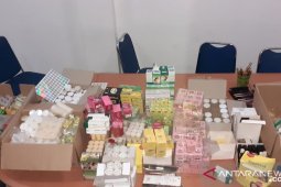 Loka POM Tanah Bumbu sita ribuan kosmetik ilegel