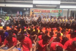 Polrestabes Surabaya ungkap 409 kasus kejahatan