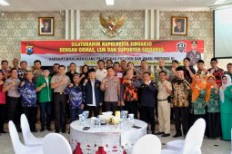 Jelang pelantikan presiden, Polresta Sidoarjo minta ormas jaga kondusivitas