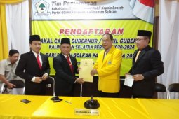 Empat kandidat ambil formulir pendaftaran  ke Golkar