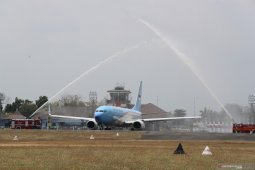 TNI AU beri penghormatan jelang purna tugas Wapres JK